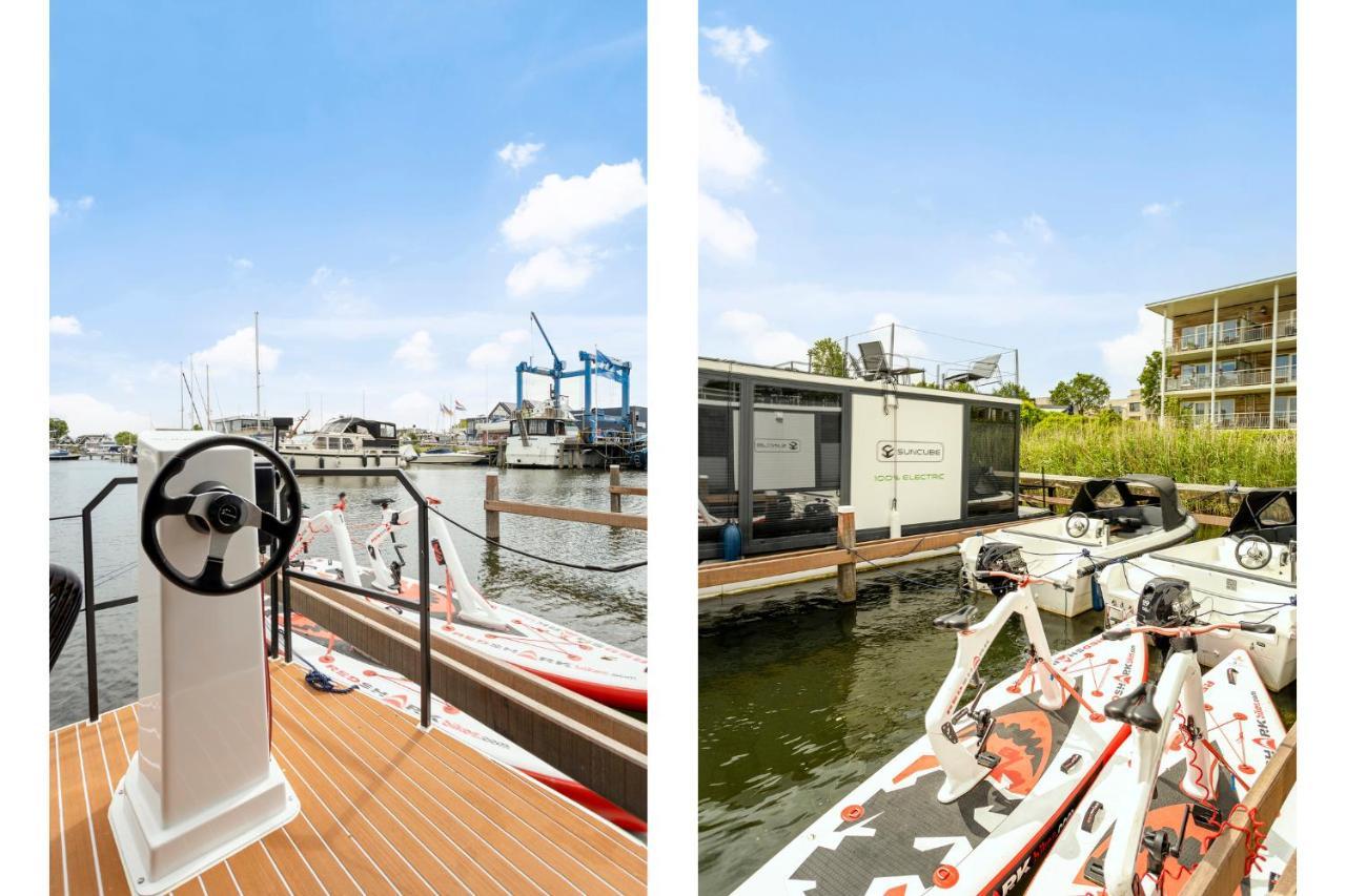 Cosy Tiny Houseboats Near Beach And Restaurants By Weltevreden Experience Zeewolde Buitenkant foto
