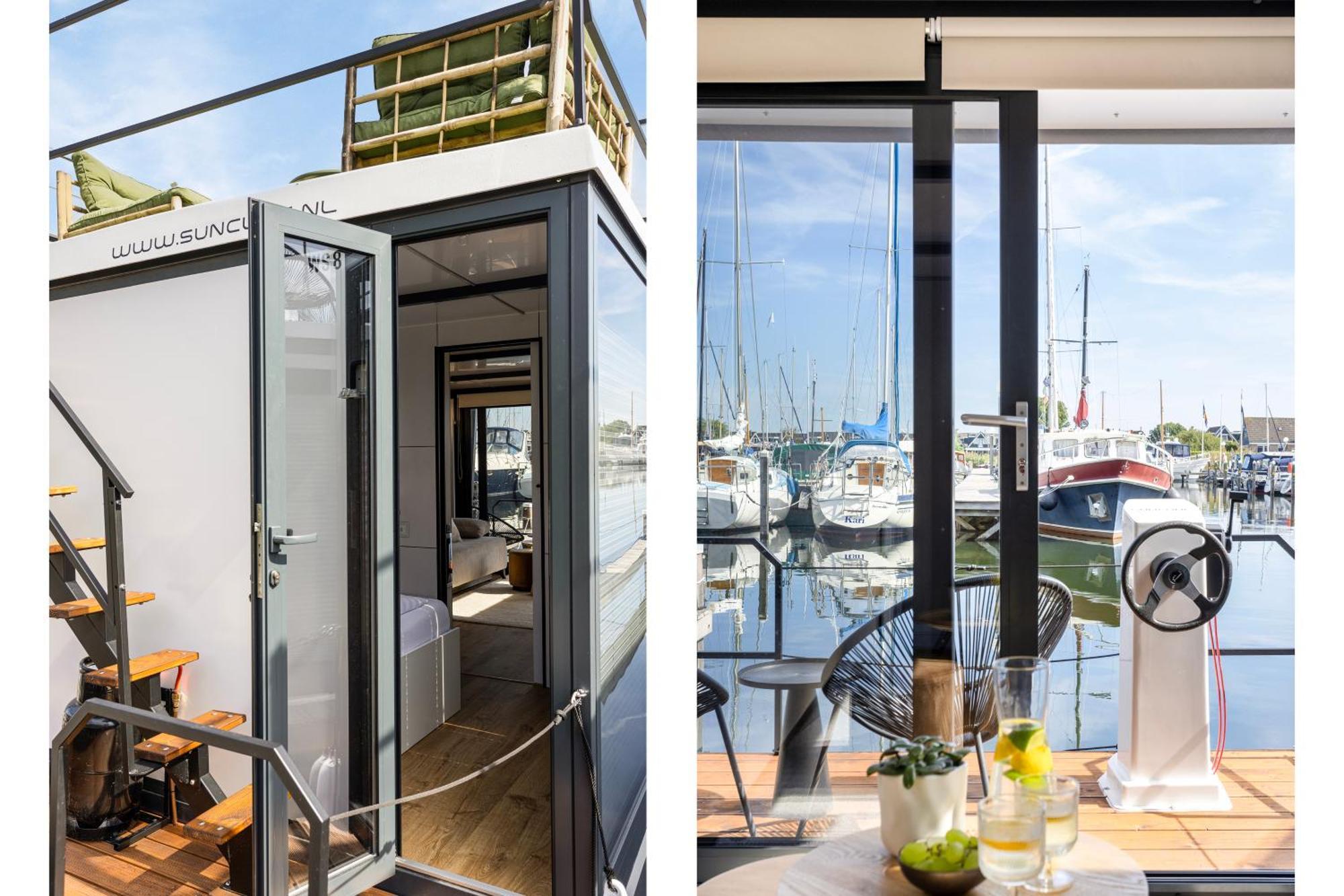 Cosy Tiny Houseboats Near Beach And Restaurants By Weltevreden Experience Zeewolde Buitenkant foto